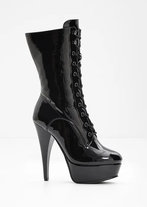 Ankelstøvletter med platå, bonprix