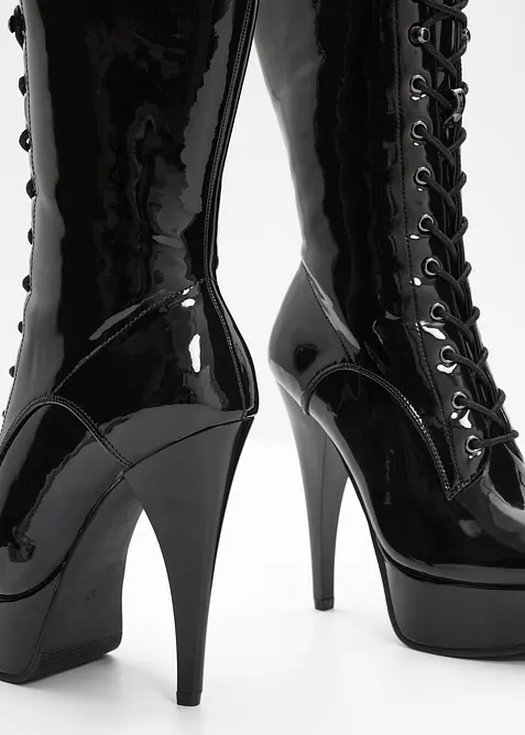 Ankelstøvletter med platå, bonprix