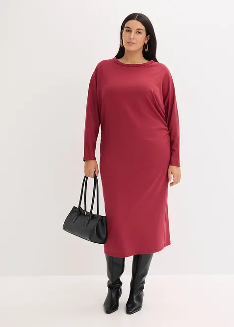 Midikjole i behagelig Punto di Roma-materiale, bonprix