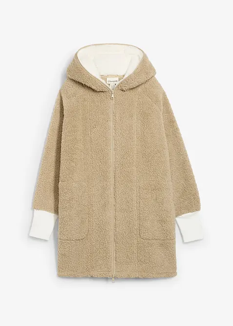 Teddy-fleecejakke, bonprix