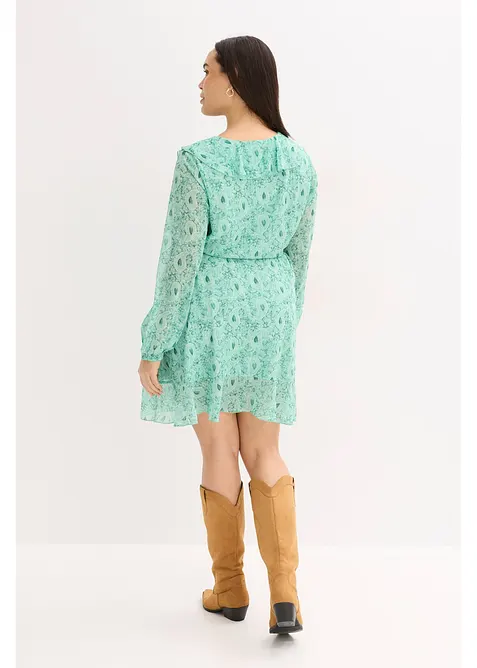 Chiffonkjole, bonprix