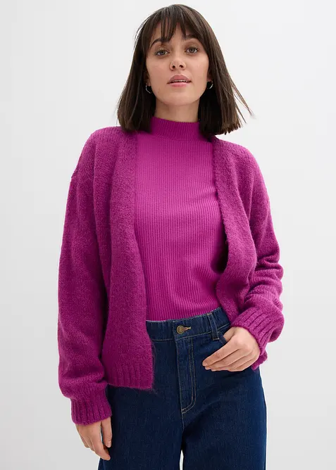 Grovstrikket, oversized cardigan, bonprix