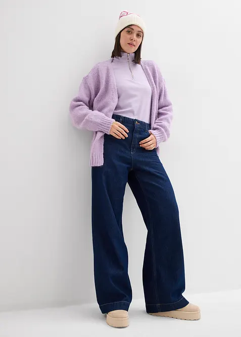 Grovstrikket, oversized cardigan, bonprix