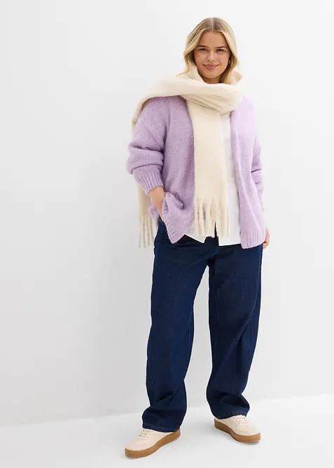 Grovstrikket, oversized cardigan, bonprix