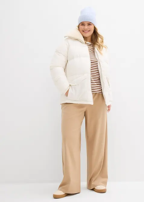 Vattert jakke med pil&eacute;krage, bonprix