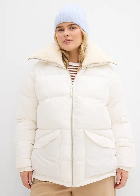 Vattert jakke med pil&eacute;krage, bonprix