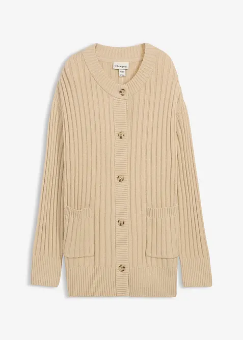 Cardigan i myk viskosemiks, bonprix