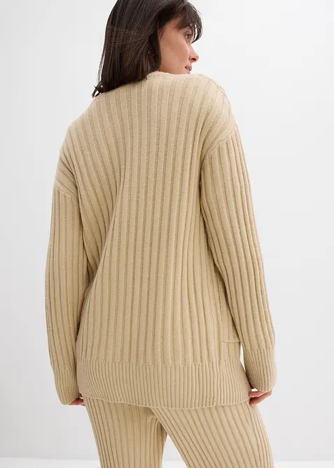 Cardigan i myk viskosemiks, bonprix