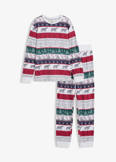 Pyjamas med myk, økologisk bomull for barn, bonprix