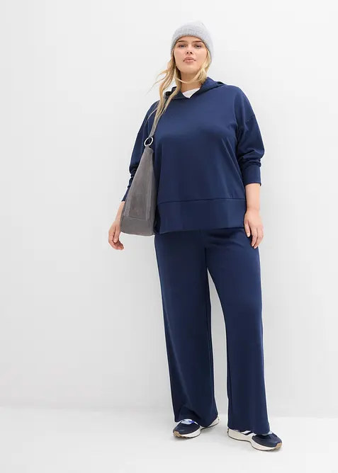 Hettegenser i behagelig Punto di Roma-materiale, bonprix