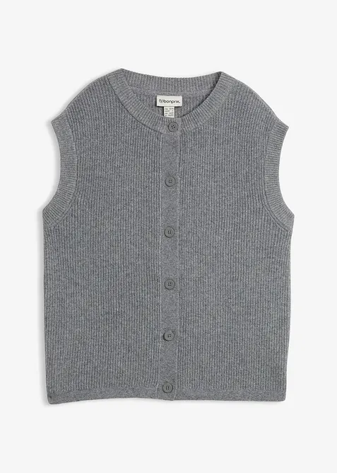 Strikket vest, bonprix
