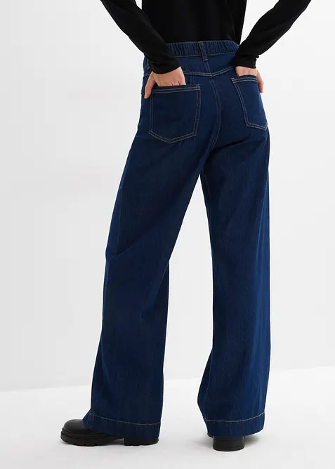 Wide Leg-jeans High Waist, bonprix