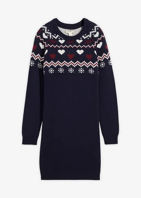 Strikket kjole, bonprix