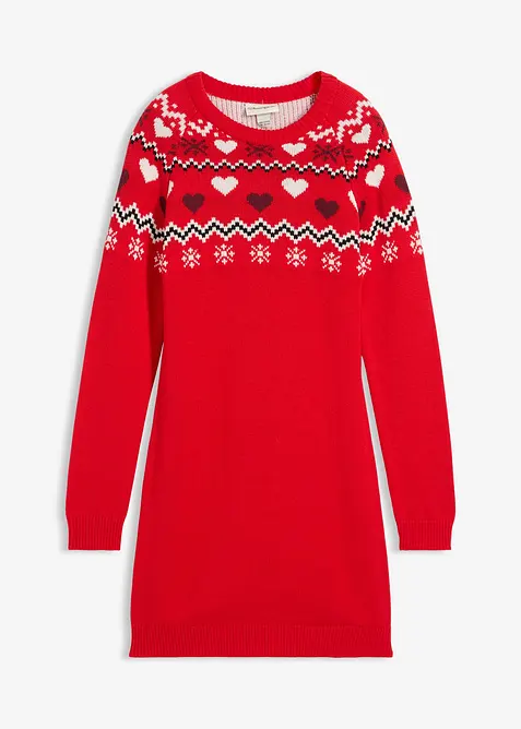 Strikket kjole, bonprix