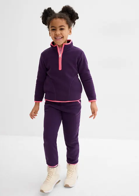 Joggebukse i myk fleece, bonprix