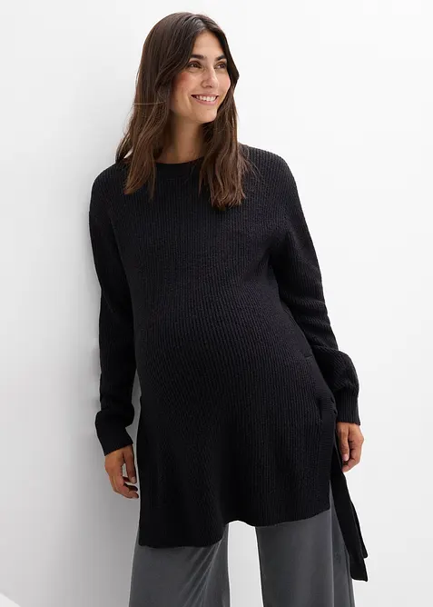 Mamma- og ammegenser av bomull med ullandel, bonprix