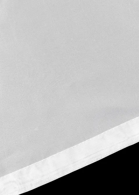 Foldegardin i lett voile, bonprix