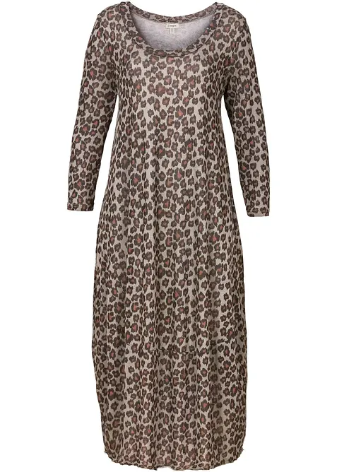 Trikot midikjole, bonprix