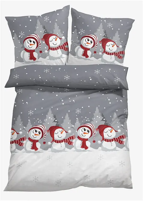 Sengesett med snømenn, bonprix