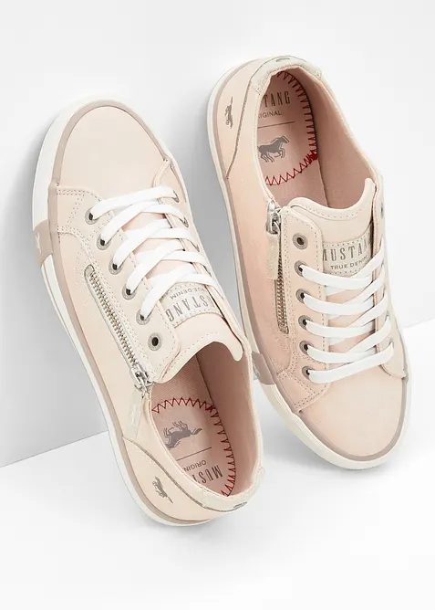 Sneakers fra Mustang med glidel&aring;s, Mustang