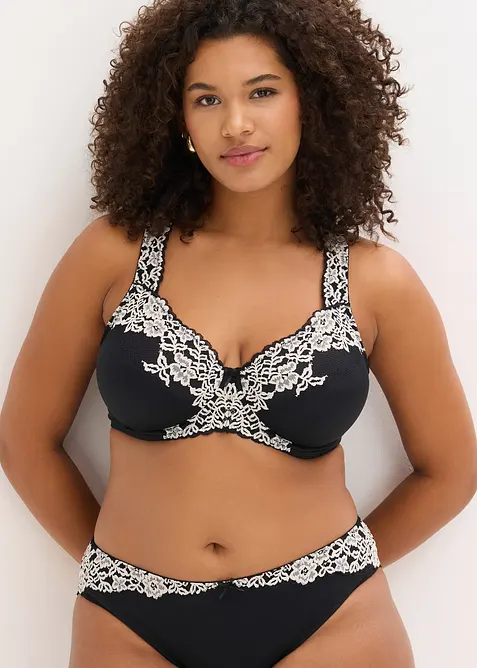 Bøyle-BH med vatterte stropper (2-pack), bonprix