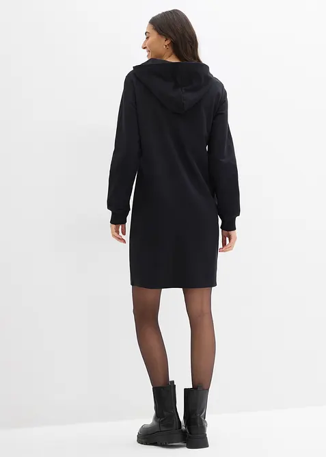 Sweatshirtkjole i bomullsmiks, bonprix