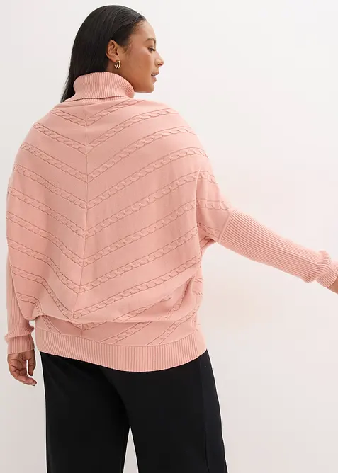 H&oslash;yhalset genser, bonprix