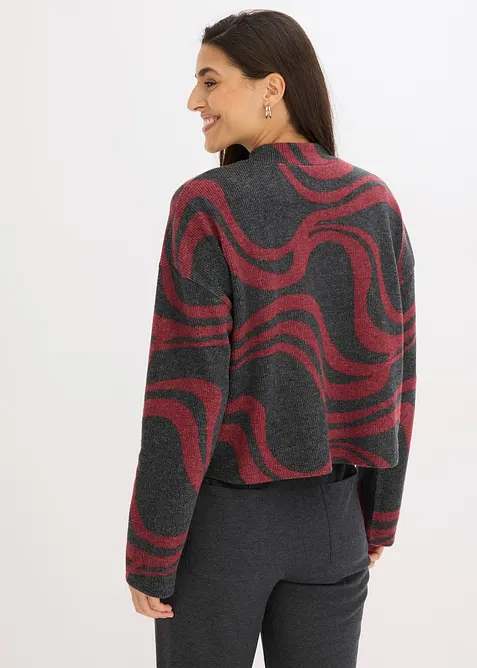 Behagelig, ribbestrikket topp, bonprix