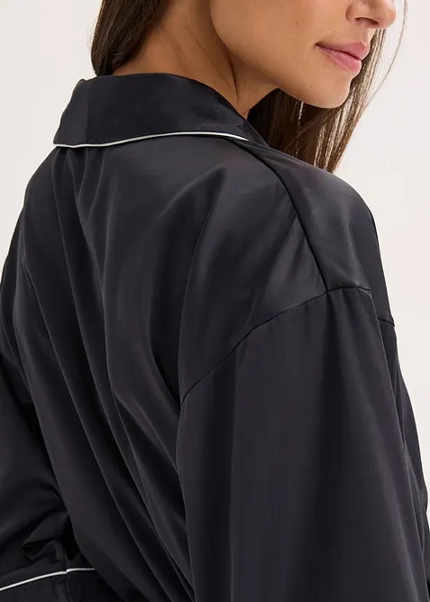 Satengkimono med fin glans, bonprix