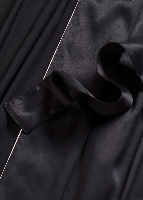 Satengkimono med fin glans, bonprix