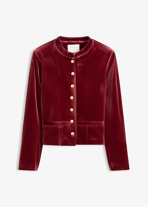 Fløyelsjakke, bonprix