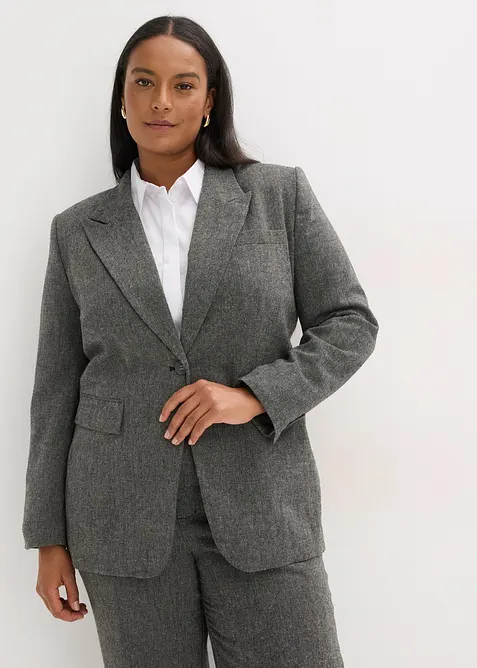 Blazer i tweed-stil, bonprix