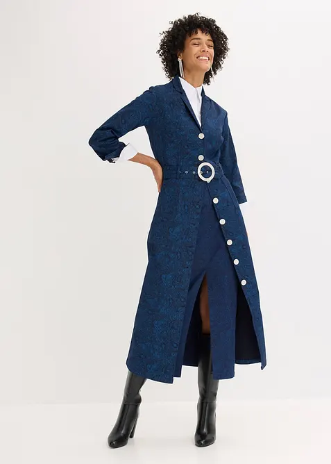 Stretchy skj&oslash;rt i bomullsmateriale, bonprix