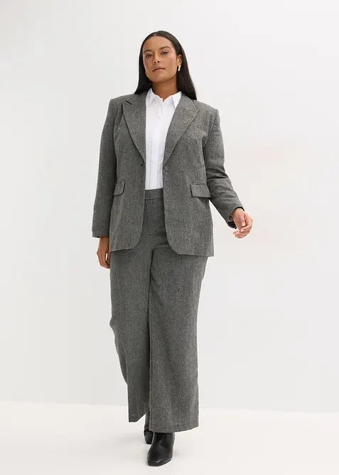 Blazer i tweed-stil, bonprix