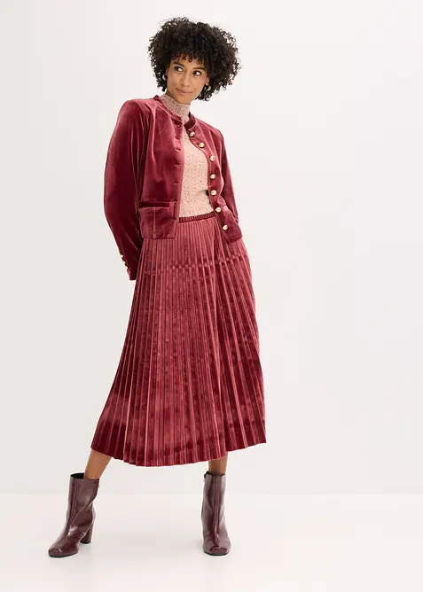 Blondetopp med høy hals, bonprix