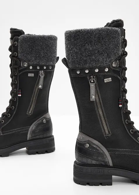 Snørestøvletter fra Mustang, Mustang