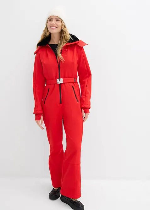 Vannavvisende, varmt f&ocirc;ret skidress i softshellmateriale, bonprix