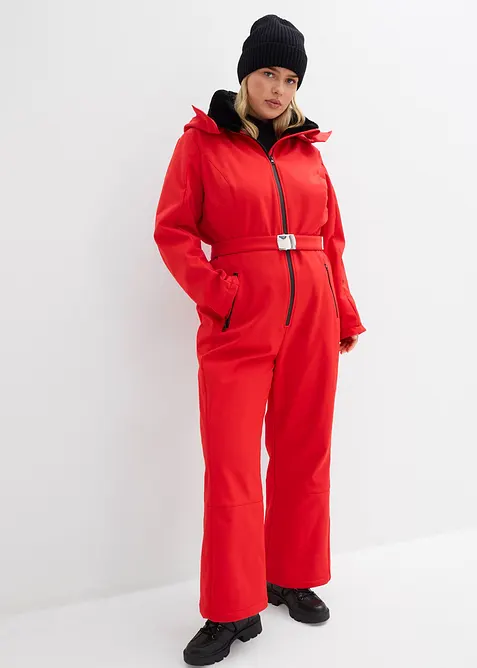 Vannavvisende, varmt f&ocirc;ret skidress i softshellmateriale, bonprix