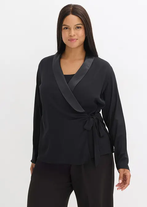 Omslagsbluse, bonprix