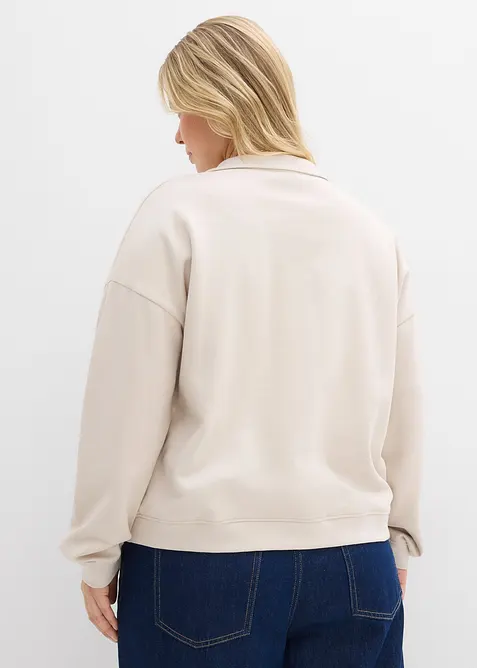 Sweatshirt i 100% økologisk bomull, bonprix