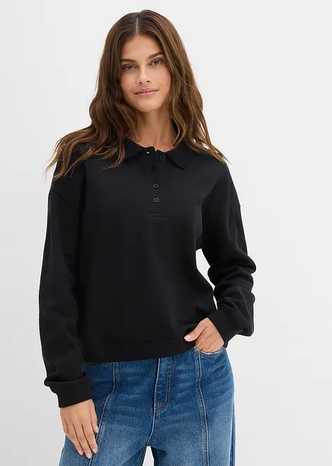 Sweatshirt i 100% økologisk bomull, bonprix