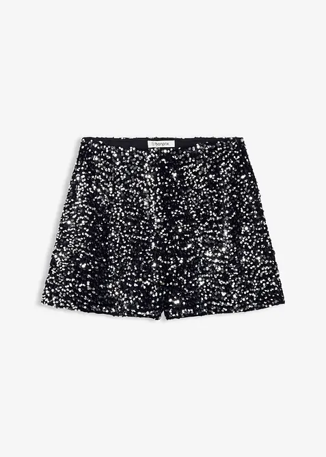 Paljettshorts, bonprix