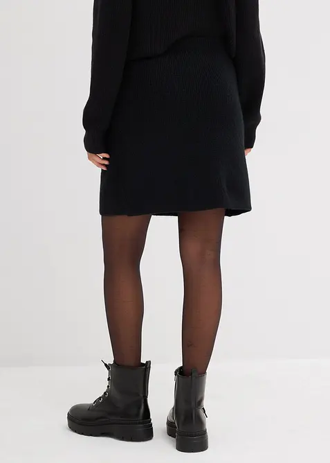 Kort, strikket skj&oslash;rt, bonprix