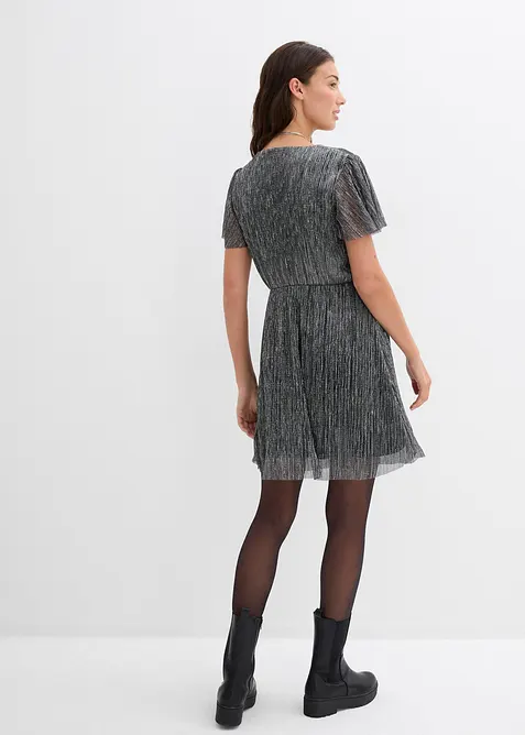 Kort glitterkjole, bonprix