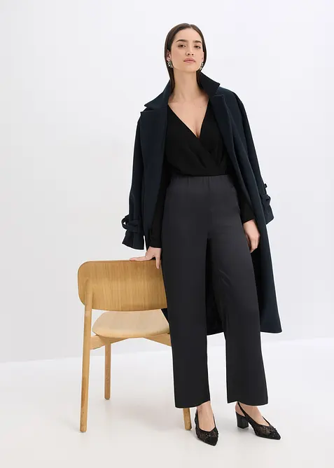 Bukse med vide ben, bonprix