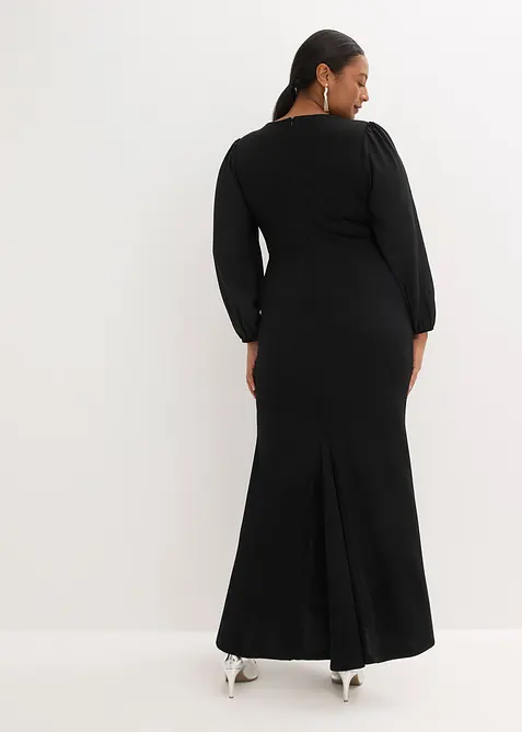 Maxikjole med strassapplikasjon, bonprix