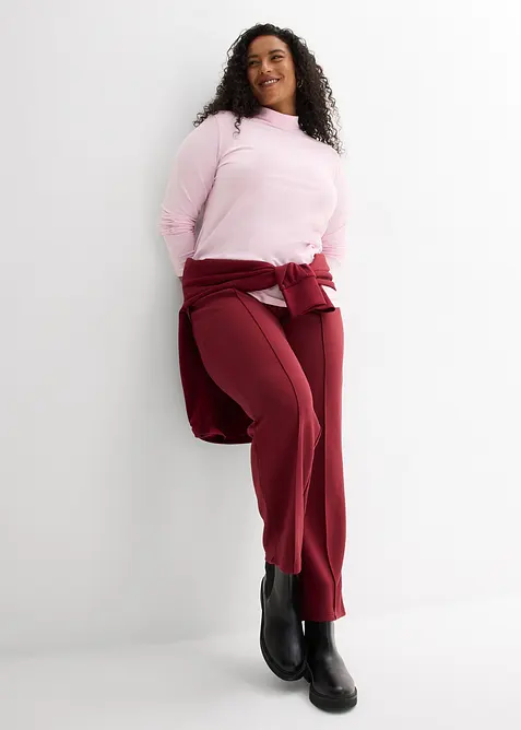 Langermet topp i figurn&aelig;r modell, bonprix