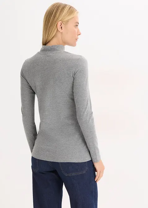 Langermet topp i figurn&aelig;r modell, bonprix