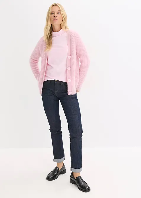 Langermet topp i figurn&aelig;r modell, bonprix