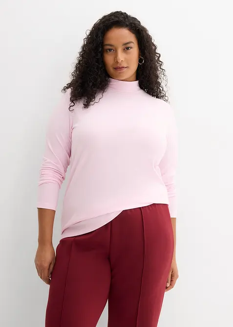 Langermet topp i figurn&aelig;r modell, bonprix